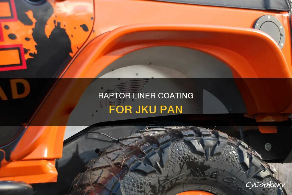 how much raptor liner needs for jku pan