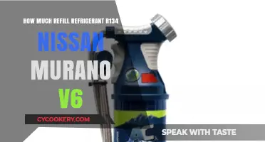 Refilling R134 Refrigerant in Nissan Murano V6: Cost and Guide