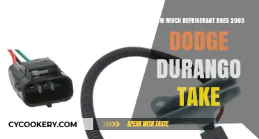 2003 Dodge Durango Refrigerant Capacity: A Comprehensive Guide