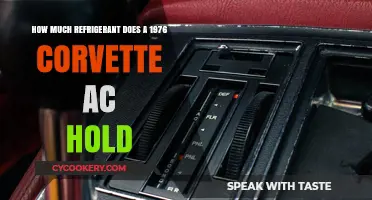1976 Corvette AC Refrigerant Capacity: Essential Maintenance Guide