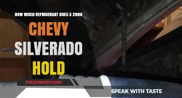Chevy Silverado 2000 Refrigerant Capacity: A Comprehensive Guide