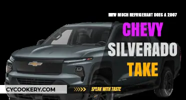 2007 Chevy Silverado Refrigerant Capacity: A Comprehensive Guide