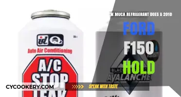 2010 Ford F150 Refrigerant Capacity: How Much Does It Hold?