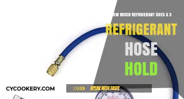 Refrigerant Hose Capacity: How Much Does a 3-Hose System Hold?