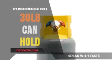 Understanding Refrigerant Capacity: How Much Fits in a 30lb Can?