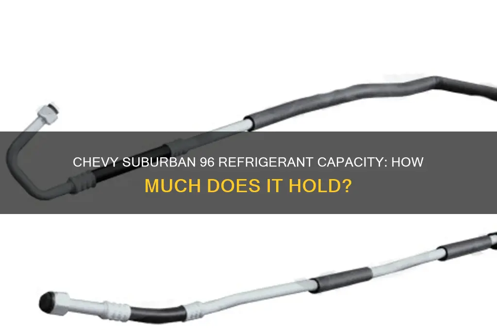 how much refrigerant does a 96 chevy suburban hold