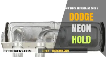 Dodge Neon Refrigerant Capacity: Understanding Your AC System's Needs