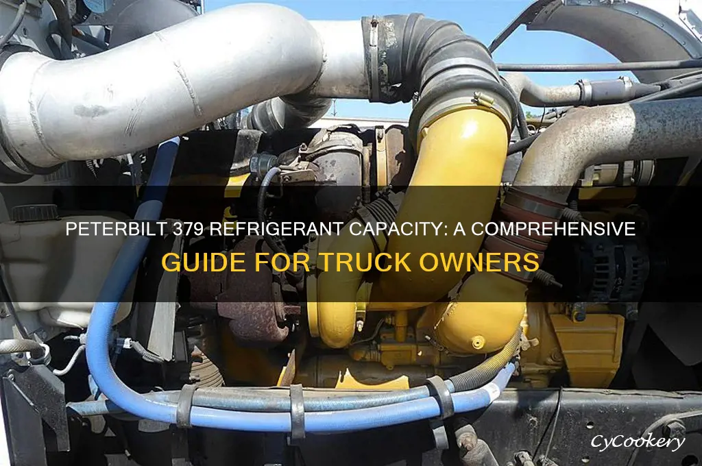 how much refrigerant does a peterbilt 379 truck hold