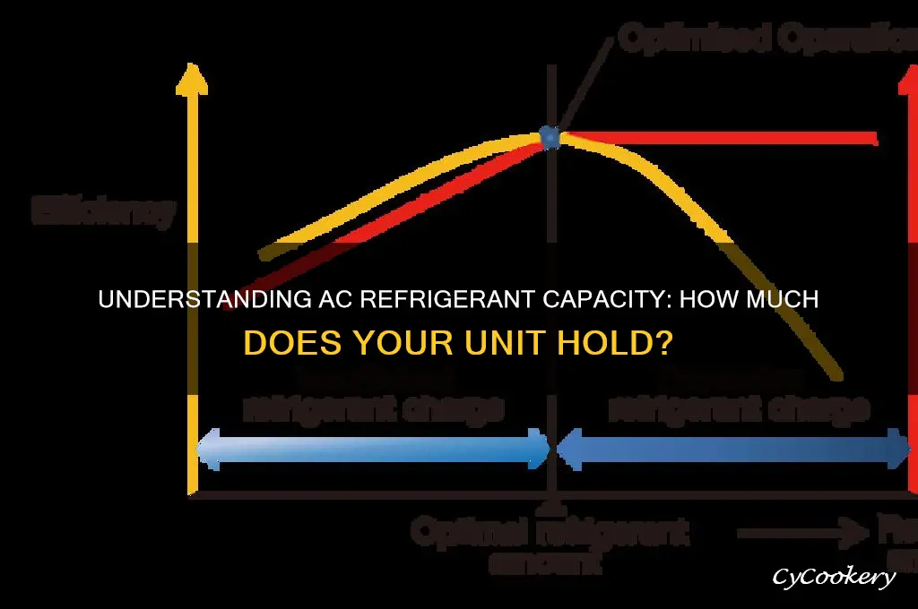 how much refrigerant does an ac unit hold