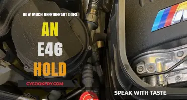E46 Refrigerant Capacity: Understanding Your BMW's AC System Needs