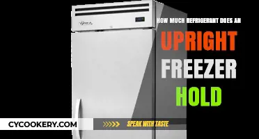 Upright Freezer Refrigerant Capacity: Understanding Standard Amounts and Usage