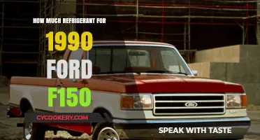 1990 Ford F150 Refrigerant Capacity: A Comprehensive Guide