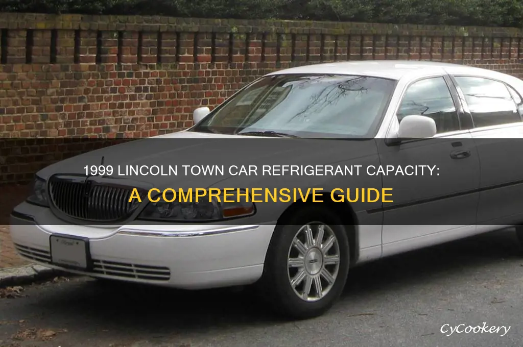 how much refrigerant for a 1999 incoln town car