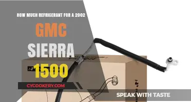 2002 GMC Sierra 1500: Correct Refrigerant Capacity Guide
