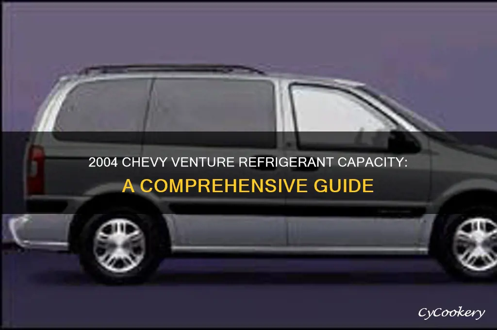 how much refrigerant for a 2004 chevy venture