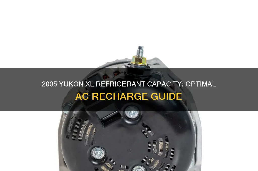 how much refrigerant for a 2005 yukon xl