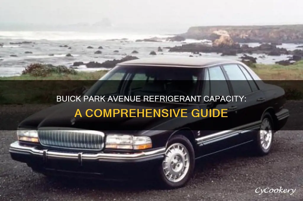 how much refrigerant for buick park avenue