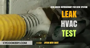 HVAC Leak Test: Determining Correct Refrigerant Amount for New Systems