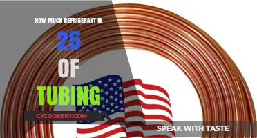 Refrigerant Quantity in 25-Foot Tubing: Calculation and Factors