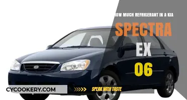 Kia Spectra EX 06 Refrigerant Capacity: A Comprehensive Guide
