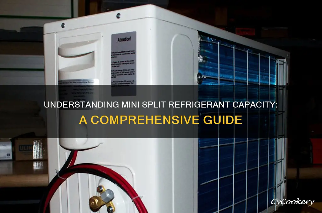 how much refrigerant in a mini split