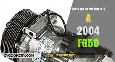 2004 F650 Refrigerant Capacity: Understanding Your Truck's AC System