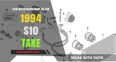 1994 S10 Refrigerant Oil Capacity: Essential Guide for AC Maintenance