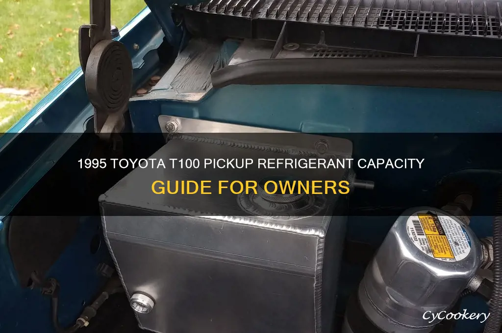 how much refrigerant om 1995 toyota t100 pickup