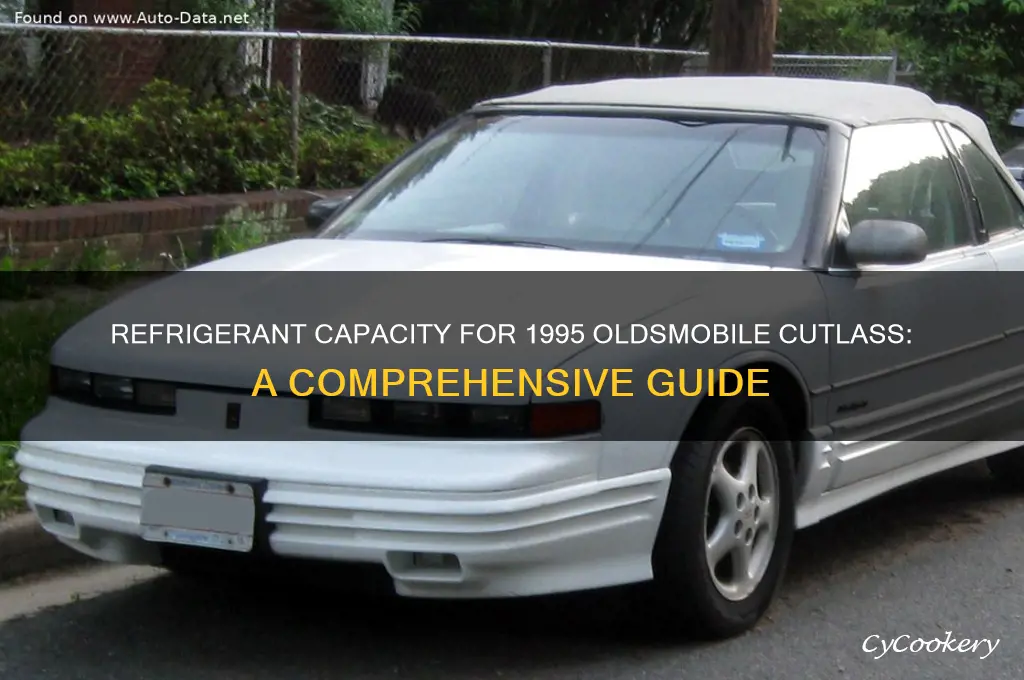 how much refrigerant on 95 oldsmobile cutlass