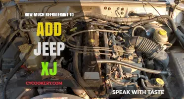Jeep XJ Refrigerant Guide: How Much to Add for Optimal AC