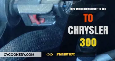 Chrysler 300 Refrigerant Guide: Correct Amount to Add for Optimal AC