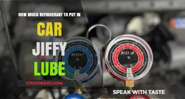 Proper Refrigerant Amount for Your Car at Jiffy Lube: A Guide