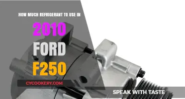 2010 Ford F250 Refrigerant Capacity: Optimal AC Recharge Guide