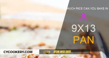 Baking Rice: How Much Fits in a 9x13 Pan?