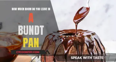 Bundt Pan: How Much Room to Leave?