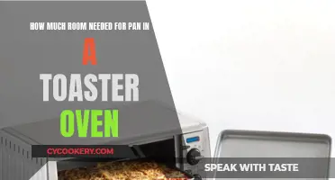 Toaster Oven Pan Space Requirements