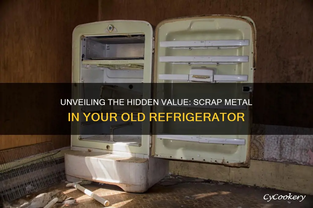 how much scrap is in a refrigerator