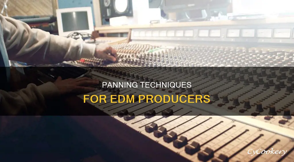 how much should you pan in edm