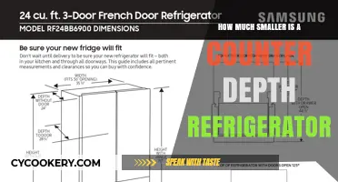 Counter Depth Refrigerators: Understanding Their Compact Size and Space-Saving Benefits
