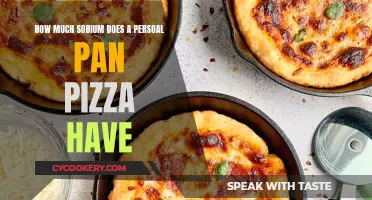 Personal Pan Pizzas: Sodium Content Alert!