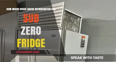 Optimal Space Above Refrigerator for Sub-Zero Fridge Installation Guide