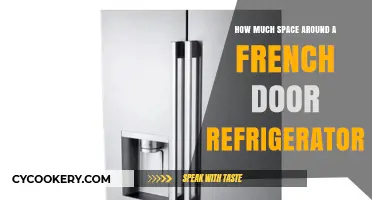 Optimal Space Requirements for French Door Refrigerator Installation