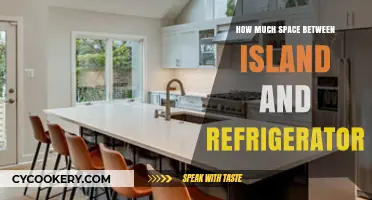 Optimal Kitchen Layout: Ideal Space Between Island and Refrigerator
