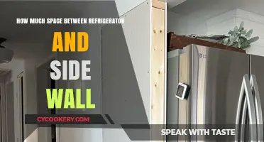 Optimal Refrigerator Placement: Space Between Fridge and Side Wall
