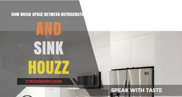 Optimal Space Between Refrigerator and Sink: Houzz Design Tips