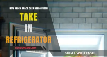 Hello Fresh Refrigerator Space: How Much Room Do You Need?