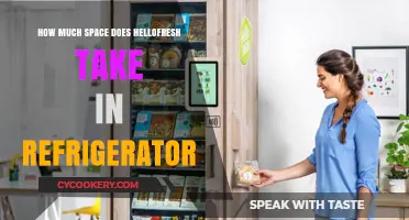 Maximizing Fridge Space: How Much Room Does HelloFresh Require?