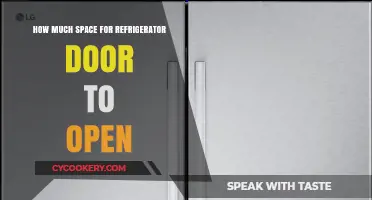 Refrigerator Door Clearance: Essential Space Requirements for Smooth Operation