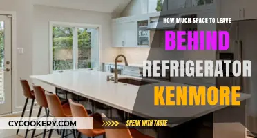 Optimal Space Behind Kenmore Refrigerator: A Practical Guide