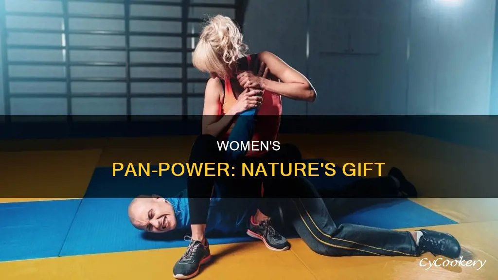 how much stronger are women with pan then men